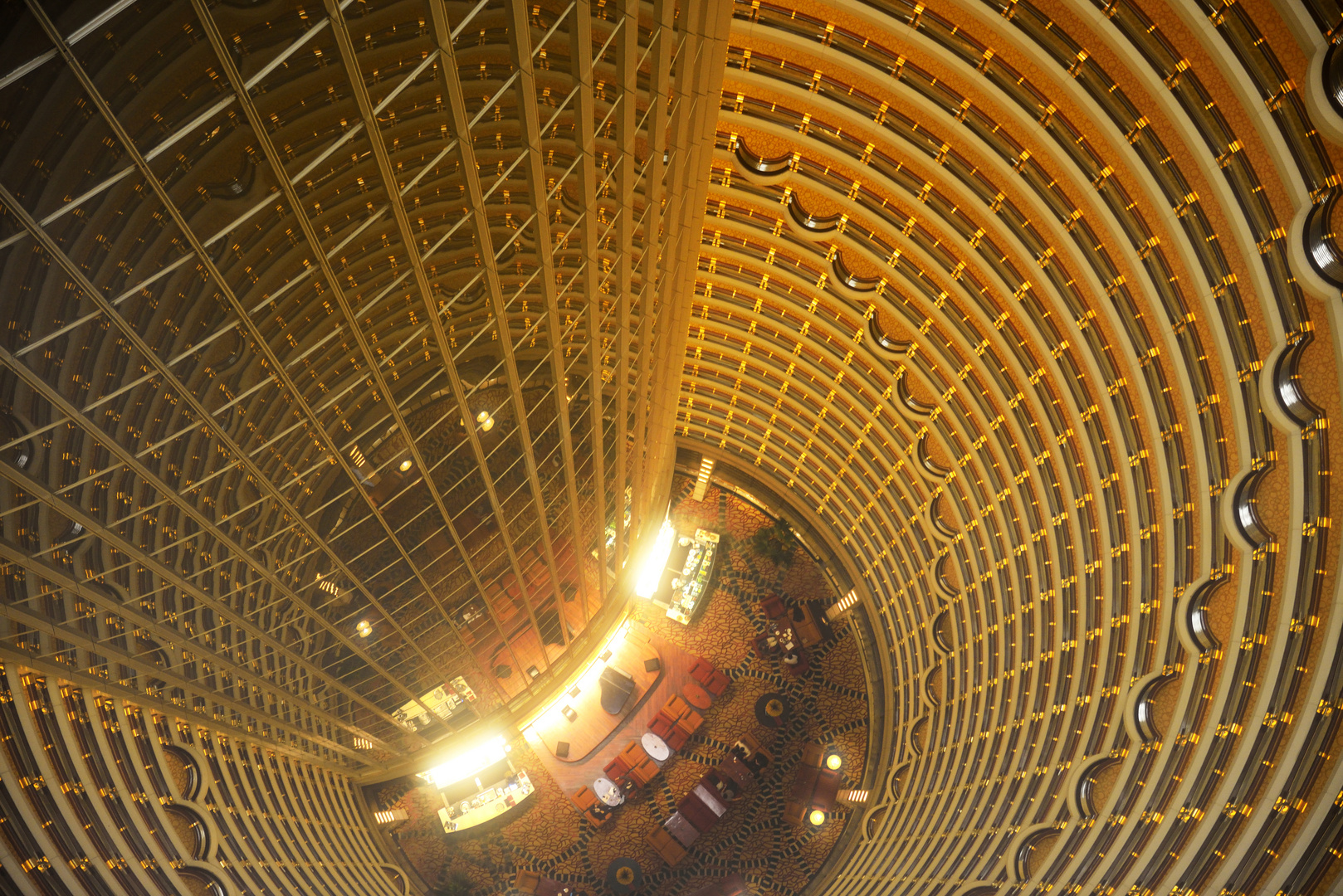 Jinmao Tower: Eingangshalle 