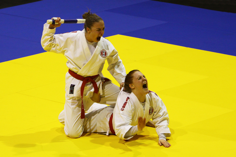 JIU JITSU World Championship Vienna 2012 DUO Women 1 Foto & Bild