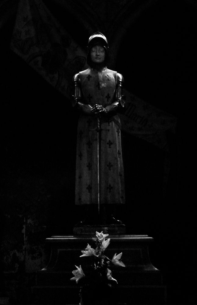 Joan of Arc in the dark