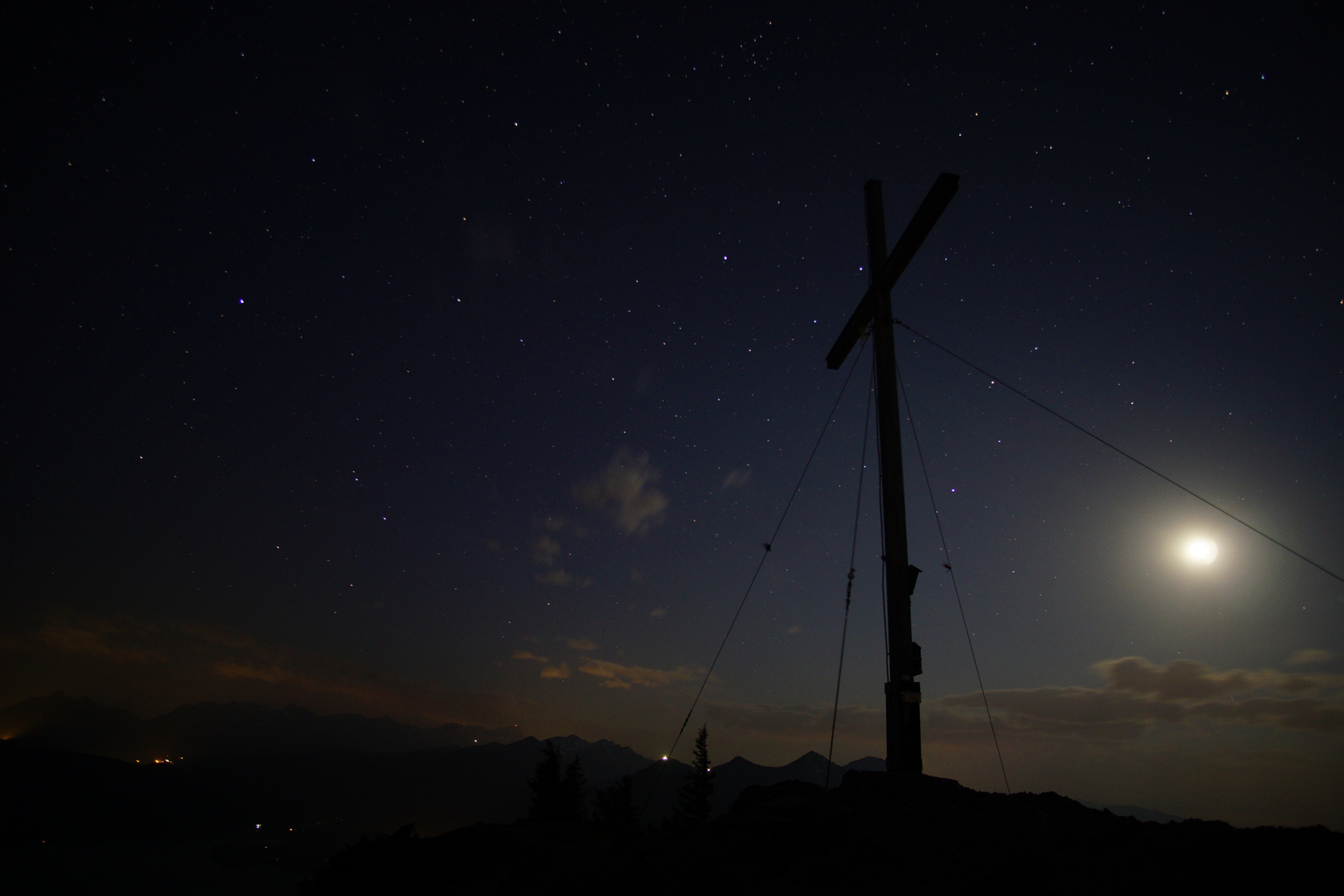 Jochberg bei Nacht