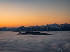 Jochberg in Orange