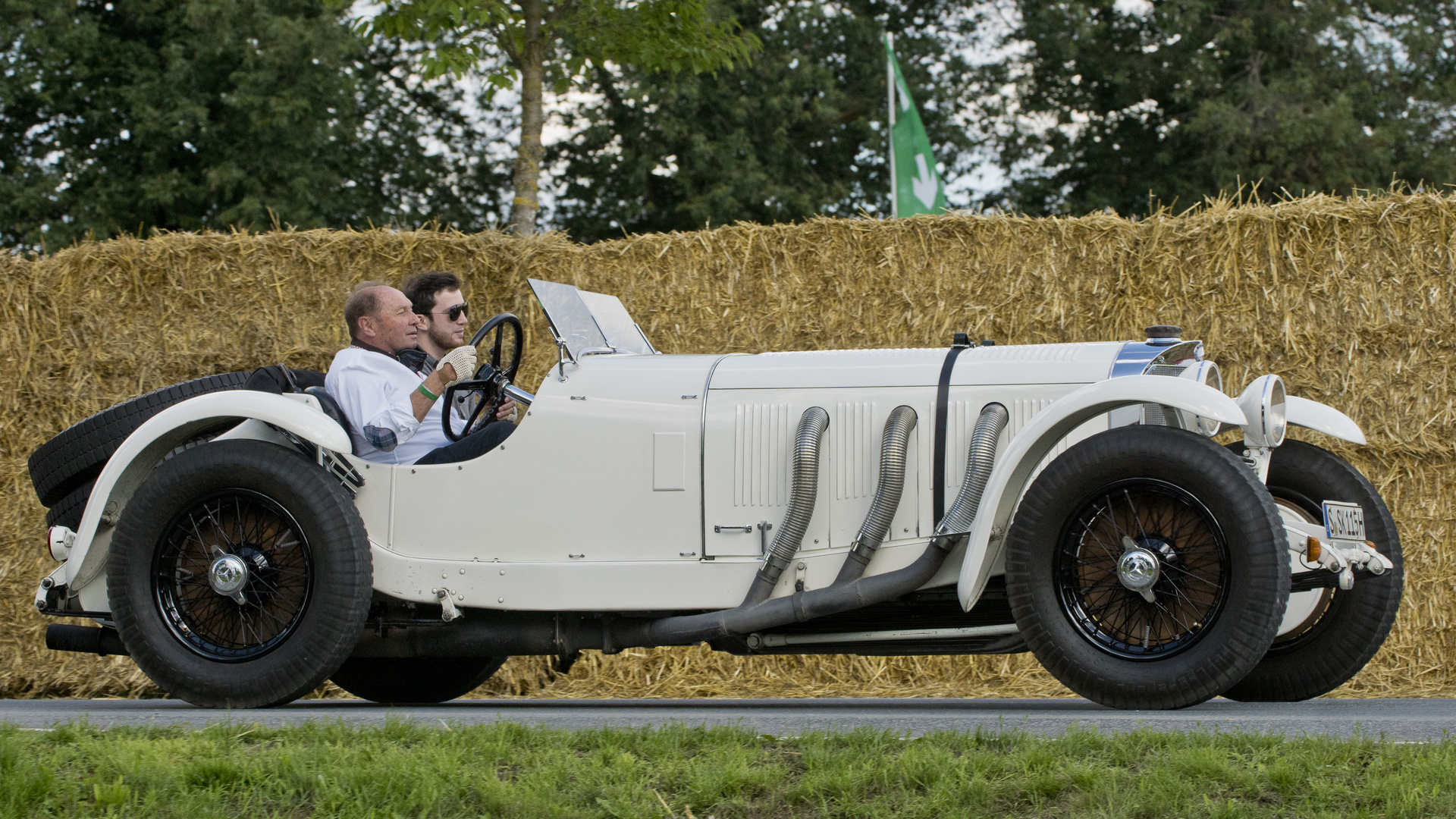 Jochen Maas im Mercedes-Benz Typ SSK (1928–1932)