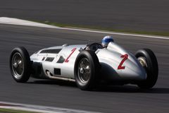 Jochen Maas im Silberpfeil 2