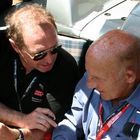 Jochen Mass und Sterling Moss im 722
