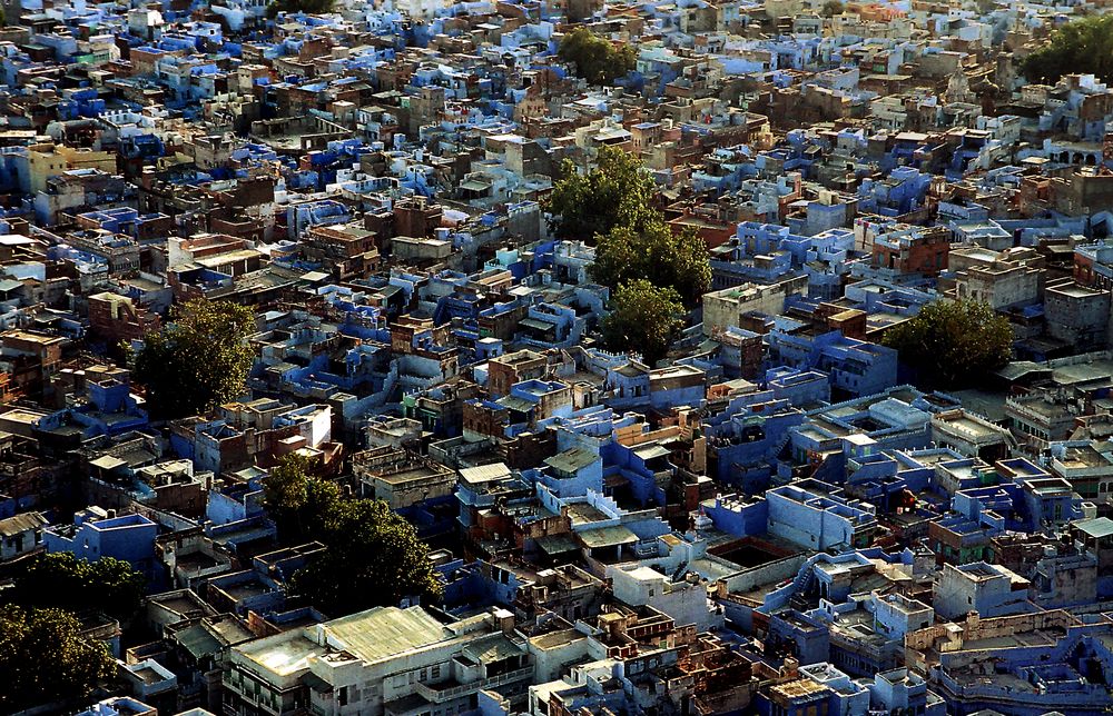Jodhpur die "Blaue" oder "Stadt des Lichts"