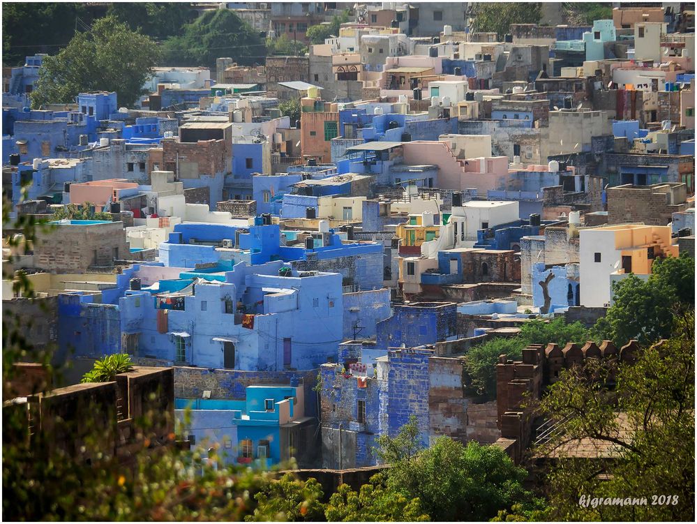 jodhpur: die blaue stadt....