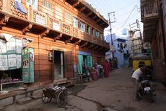 Jodhpur: Old town street scene