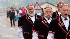 Jodler beim Alpabzug im Entlebuch