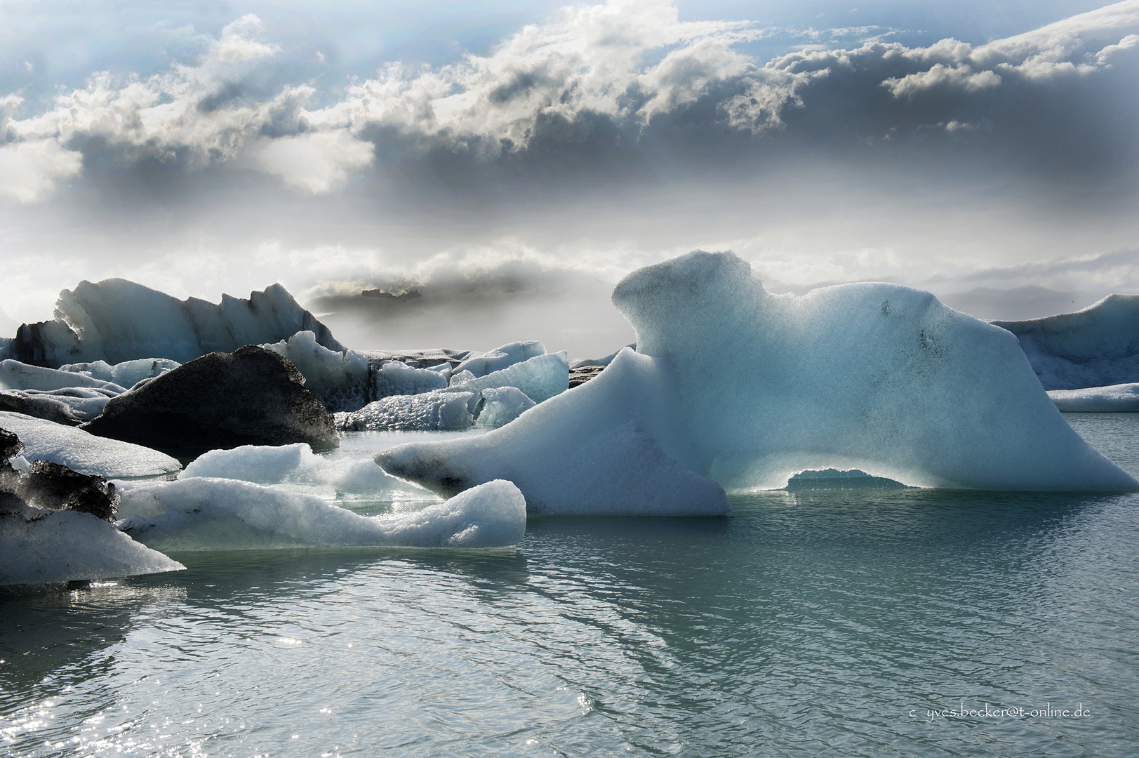 Jökullsárlón - Eisberge in der Gletscherlagune