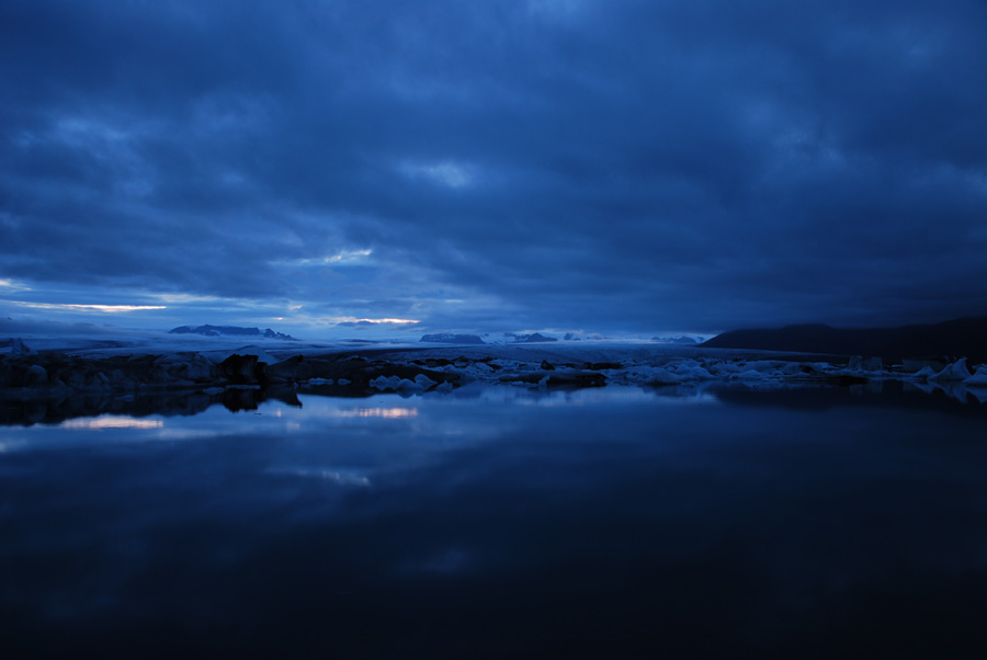 Jökulsárlón at Night I