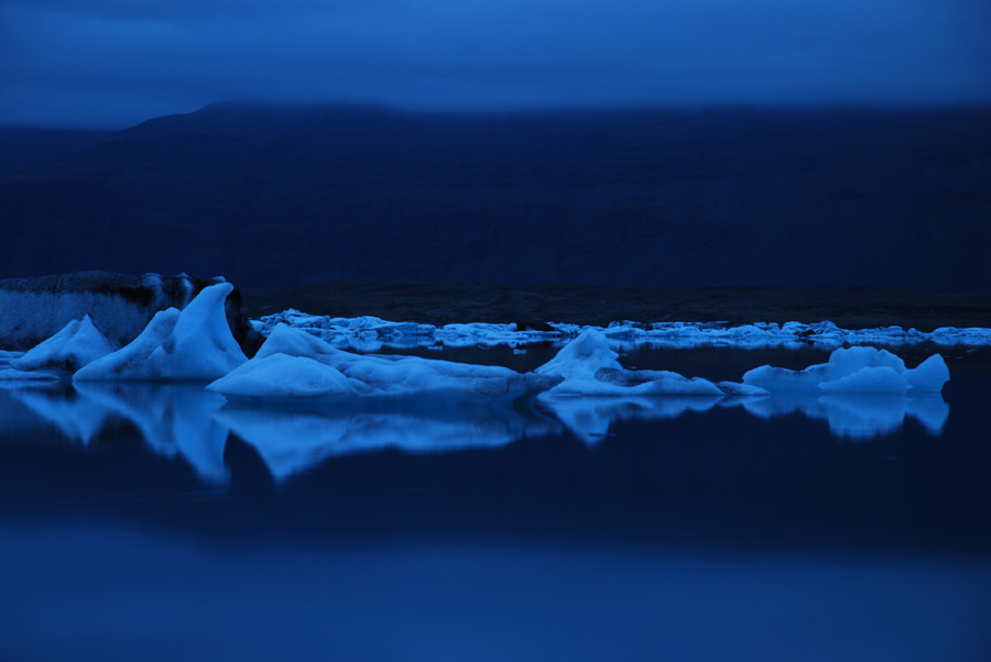 Jökulsárlón at Night II