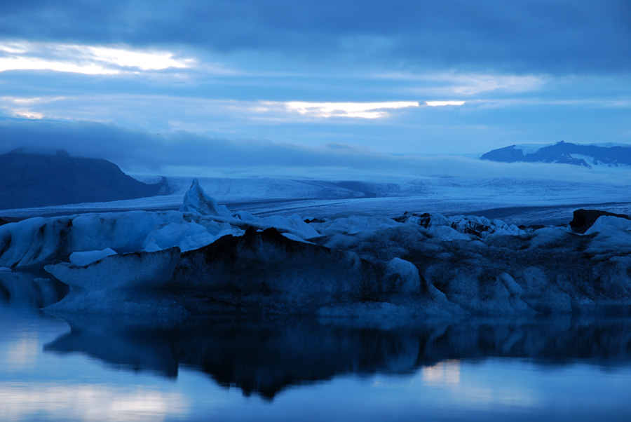 Jökulsárlón at Night III