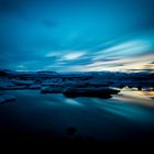 Jökulsarlon - Bucht mit Eisbergen