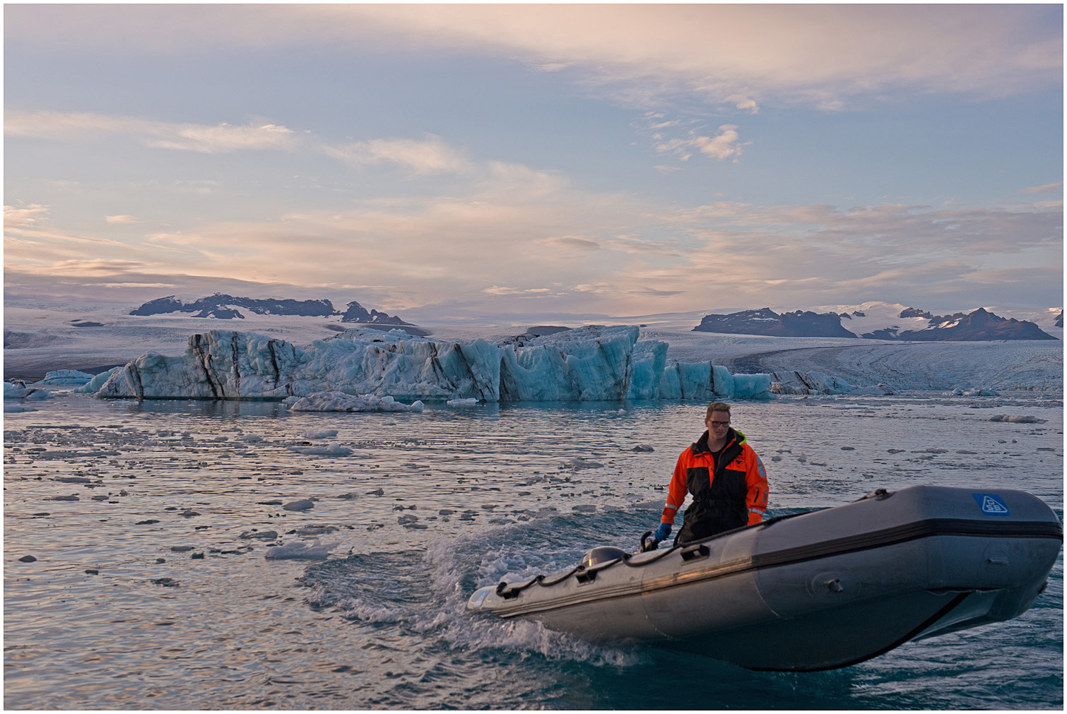 Jökulsárlón cruising