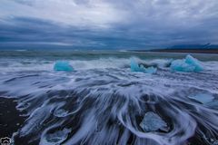 Jökulsárlón "Diamond Beach"