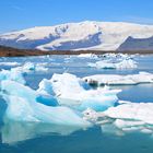 Jökulsárlón - die Gletscherlagune im Süden Islands