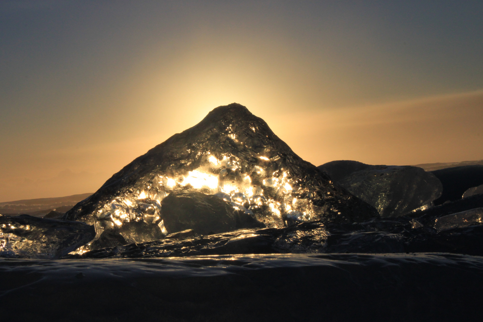 Jökulsárlón - Eis am Meer