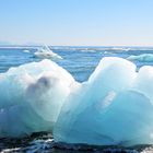 Jökulsárlón - Eisberge auf dem Weg ins Meer