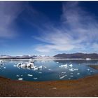 Jökulsárlon - glacier lagoon in Iceland