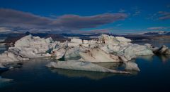 Jökulsárlón - Gletscherflusslagune - early morning