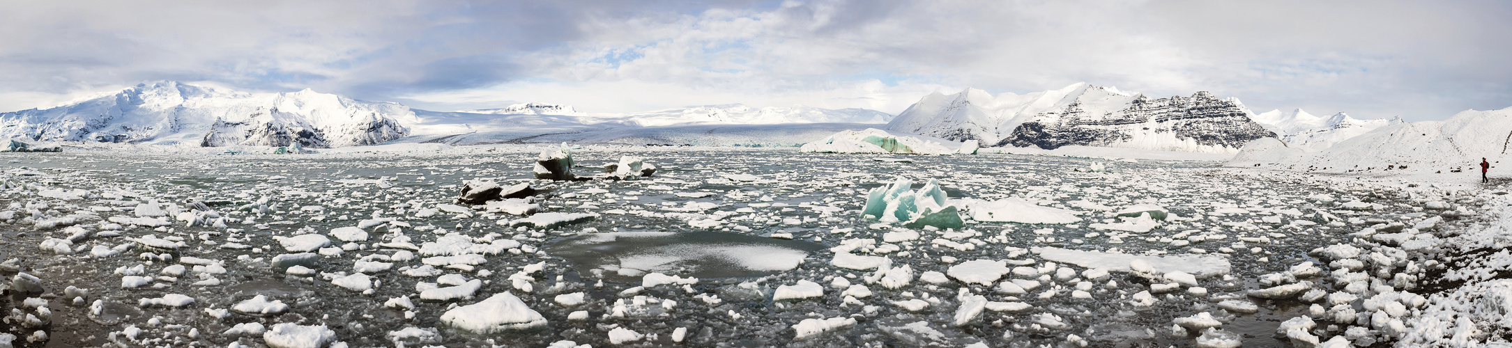 Jökulsárlón Gletscherlagune in Island