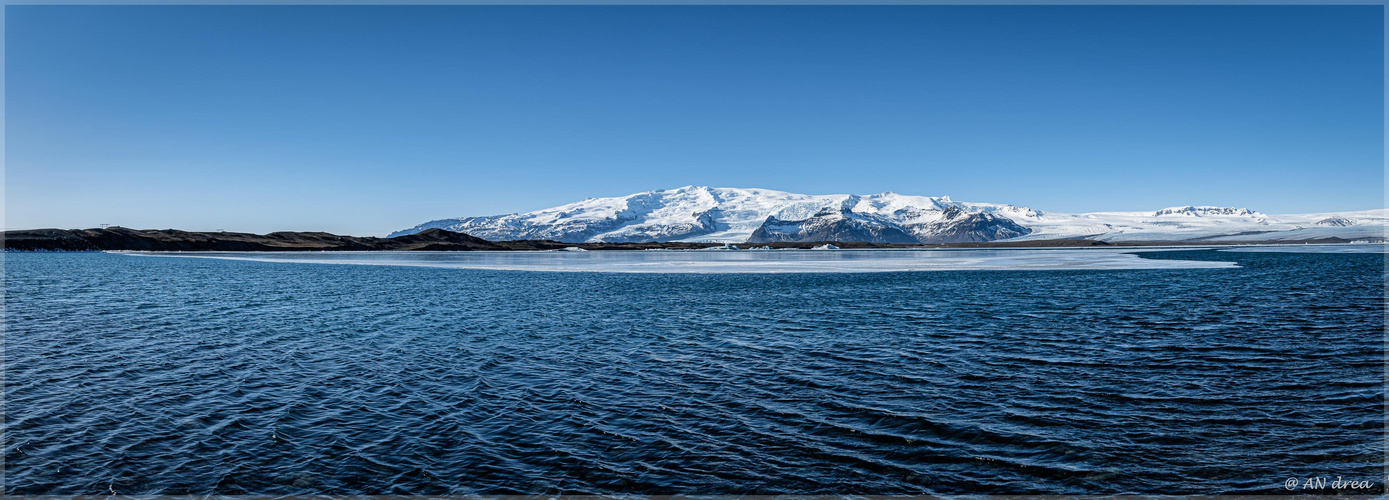 Jökulsárlón Gletscherlagune Island