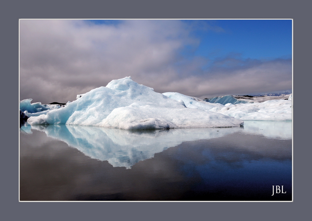 Jökulsárlón sous le soleil