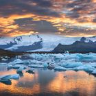 Jökulsárlón Sunset