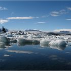 Jökulsárlón - Wasserspiegelungen