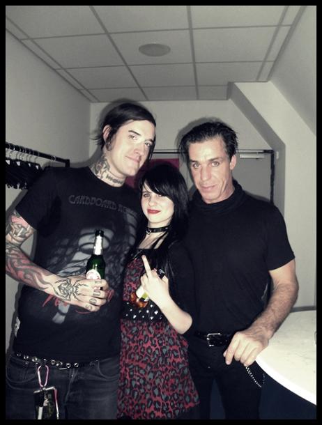 joey letz,ich und till lindemann