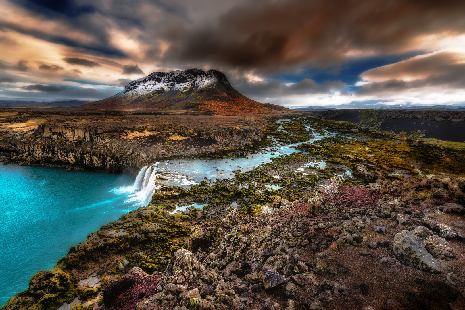 Þjófafoss island Foto & Bild natur, see, landschaft Bilder auf