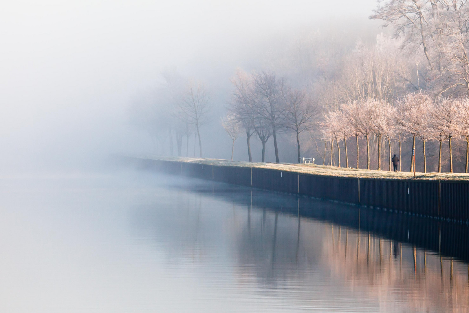 Joggen am Kanal