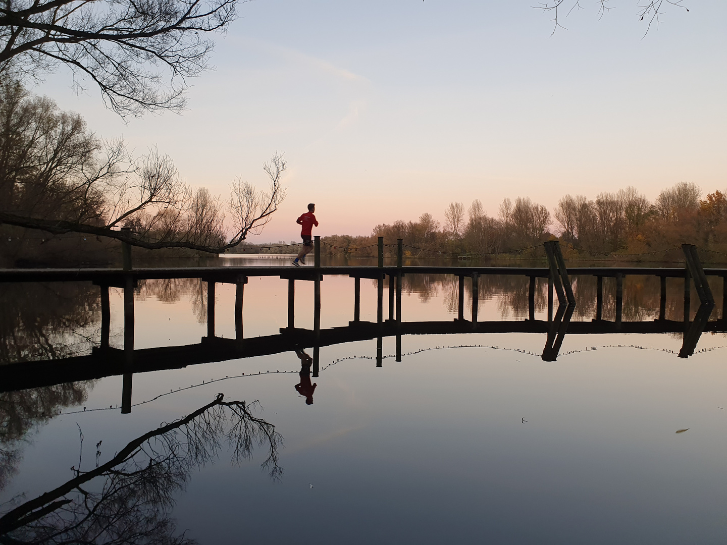 Jogger am Abend