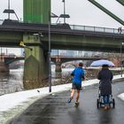 Jogger auf der Überholspur