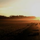 Jogger im Nebel