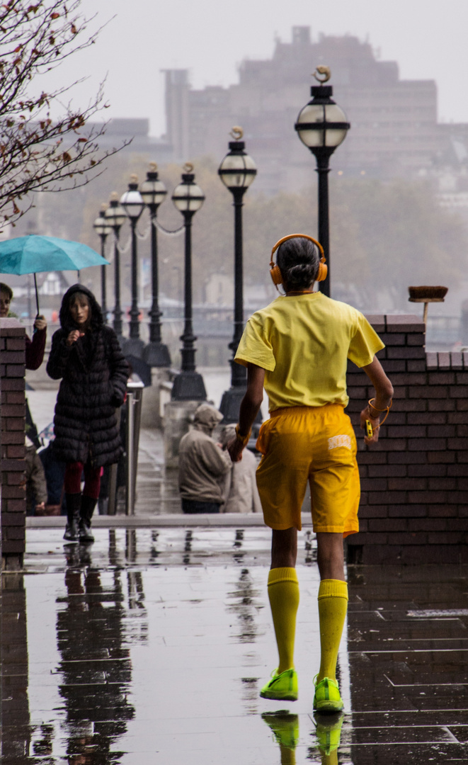 Jogger in London