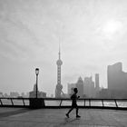 Jogger in Shanghai