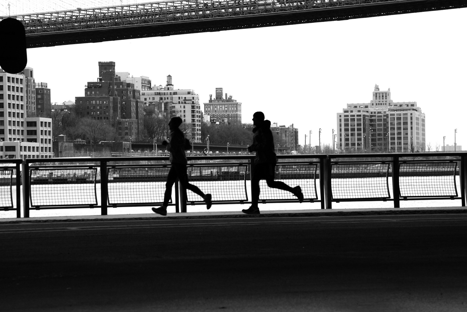 Joggers à New York