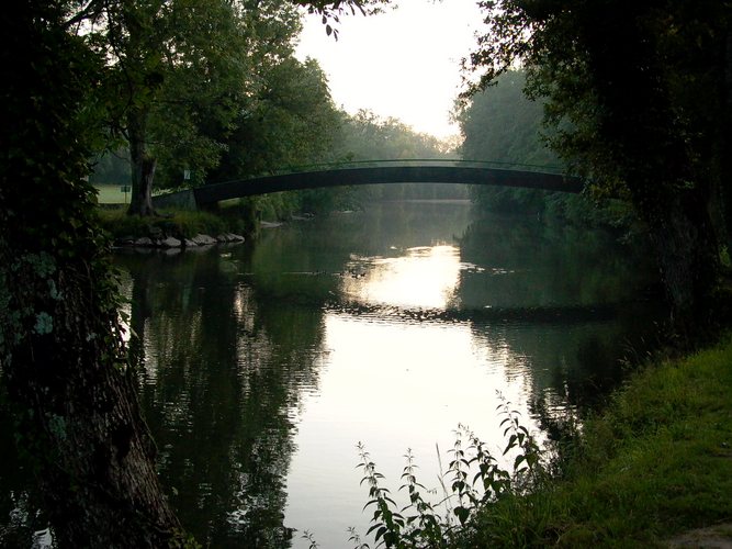 Jogging frühmorgens