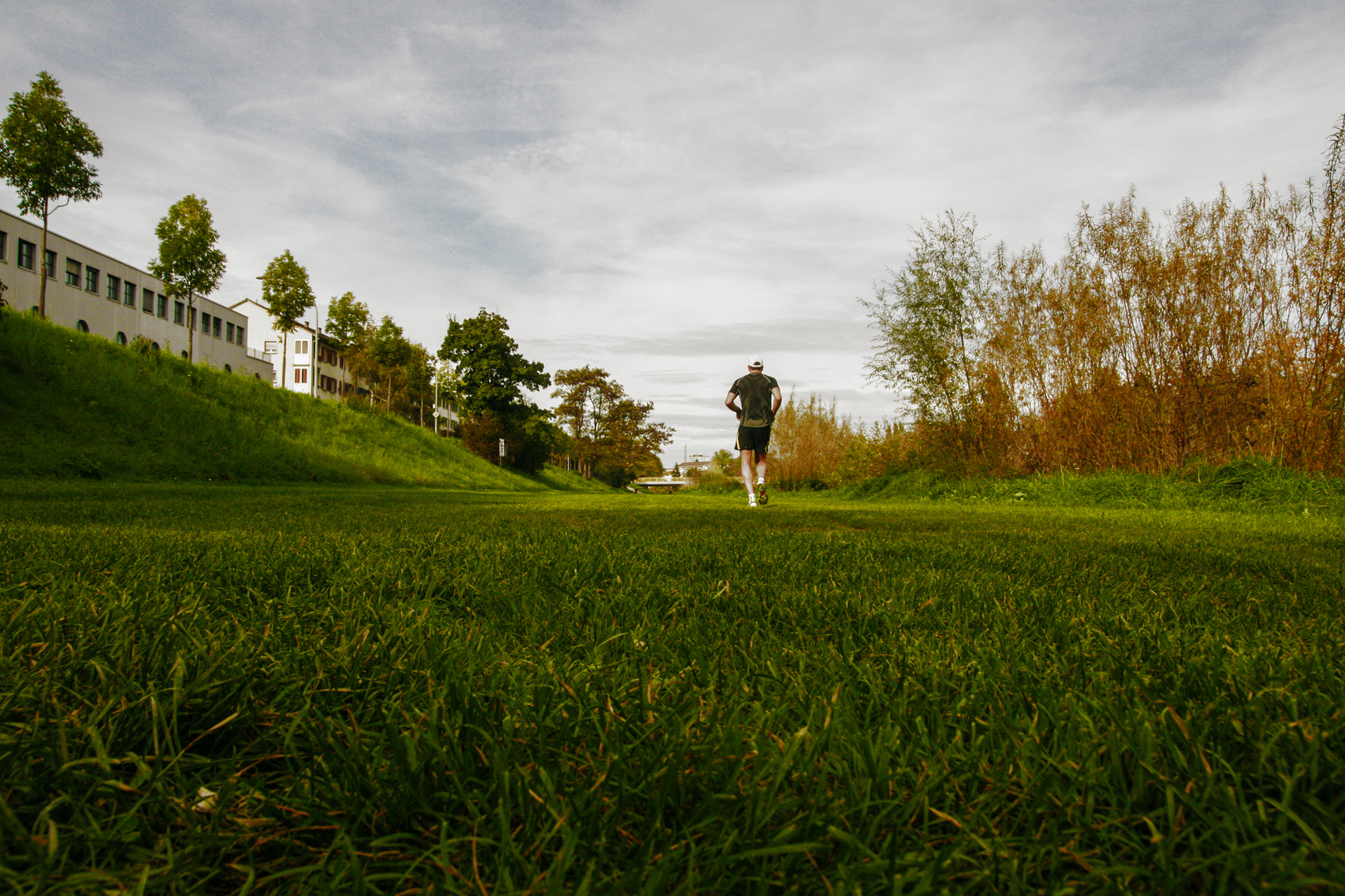 Jogging in natur