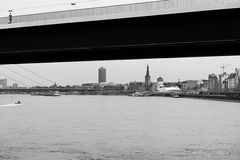 Jogging over the bridge