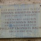 Johann, Sebastian und Friedemann Bach