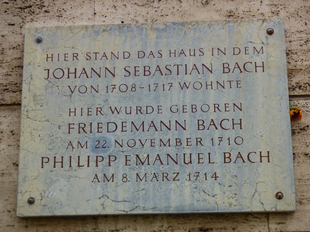 Johann, Sebastian und Friedemann Bach