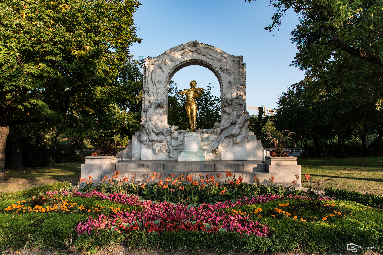 Johann Strauss Denkmal im Stadtpark Wien