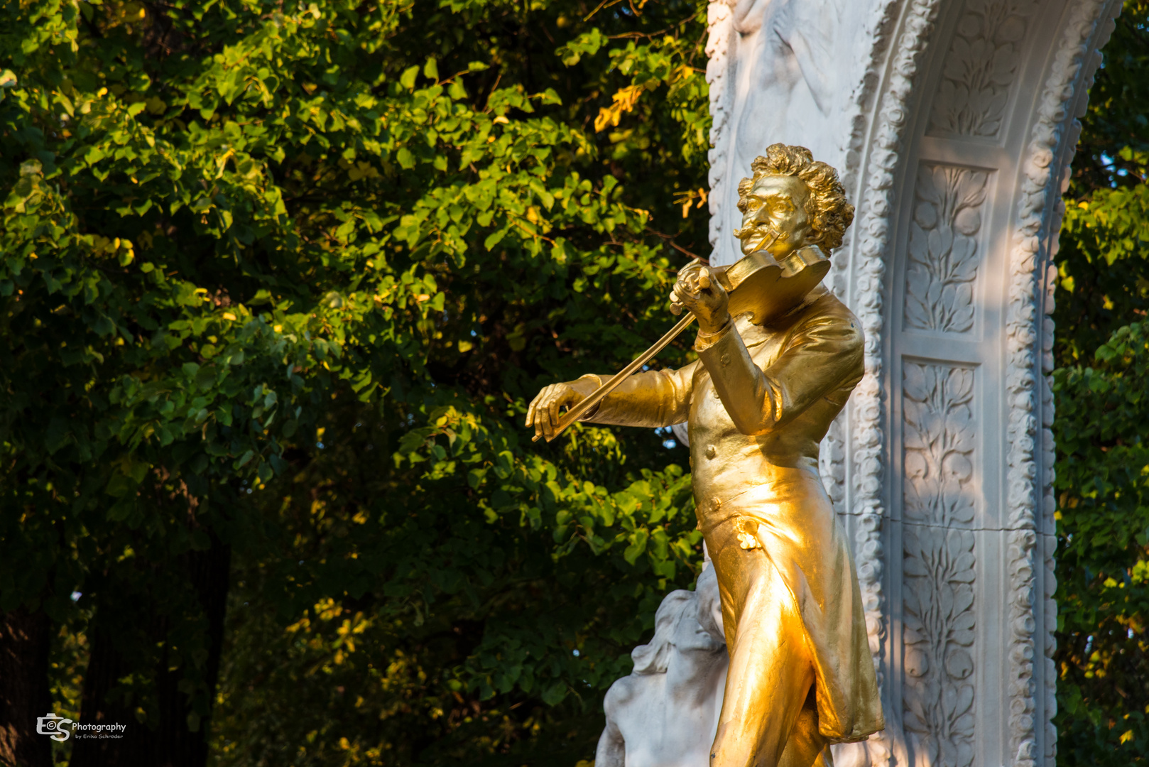 Johann Strauss Denkmal im Stadtpark Wien