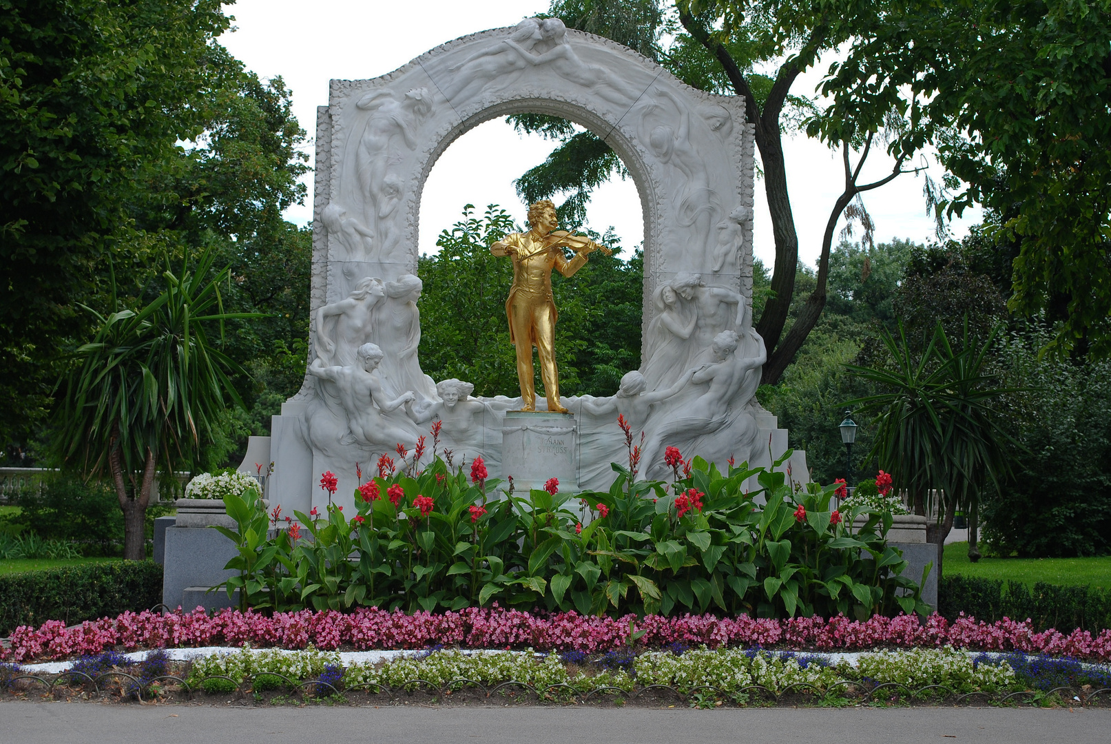 Johann Strauss Sohn, Denkmal im Wiener Stadtpark