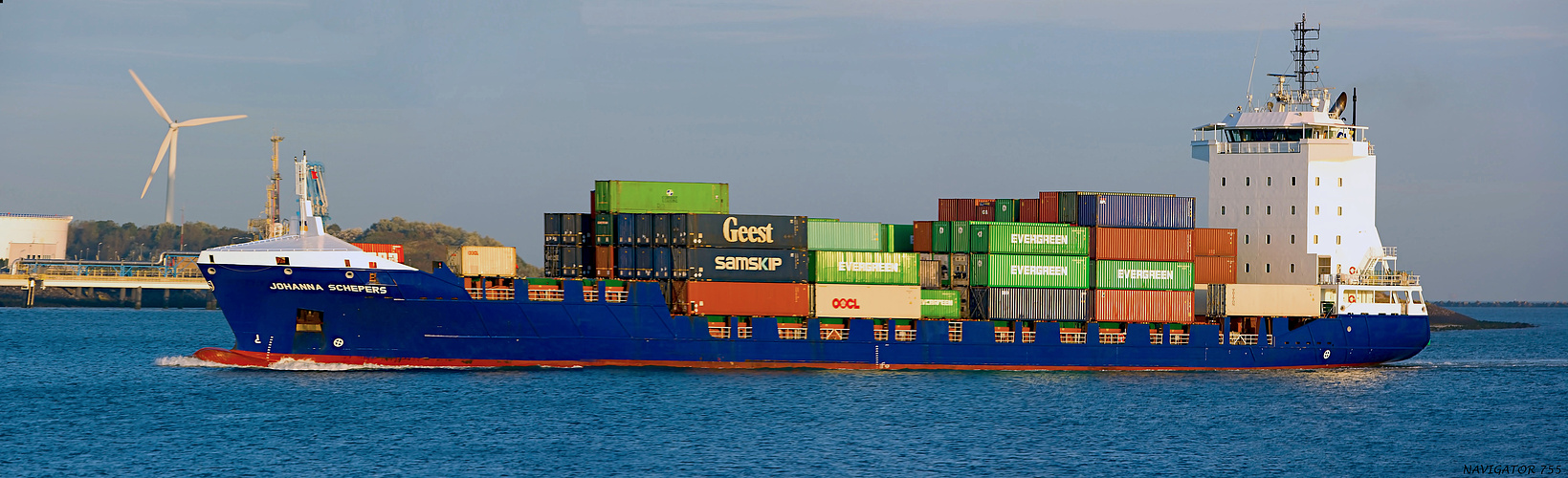 JOHANNA SCHEPERS / Cotainer Ship / Europoort / Rotterdam