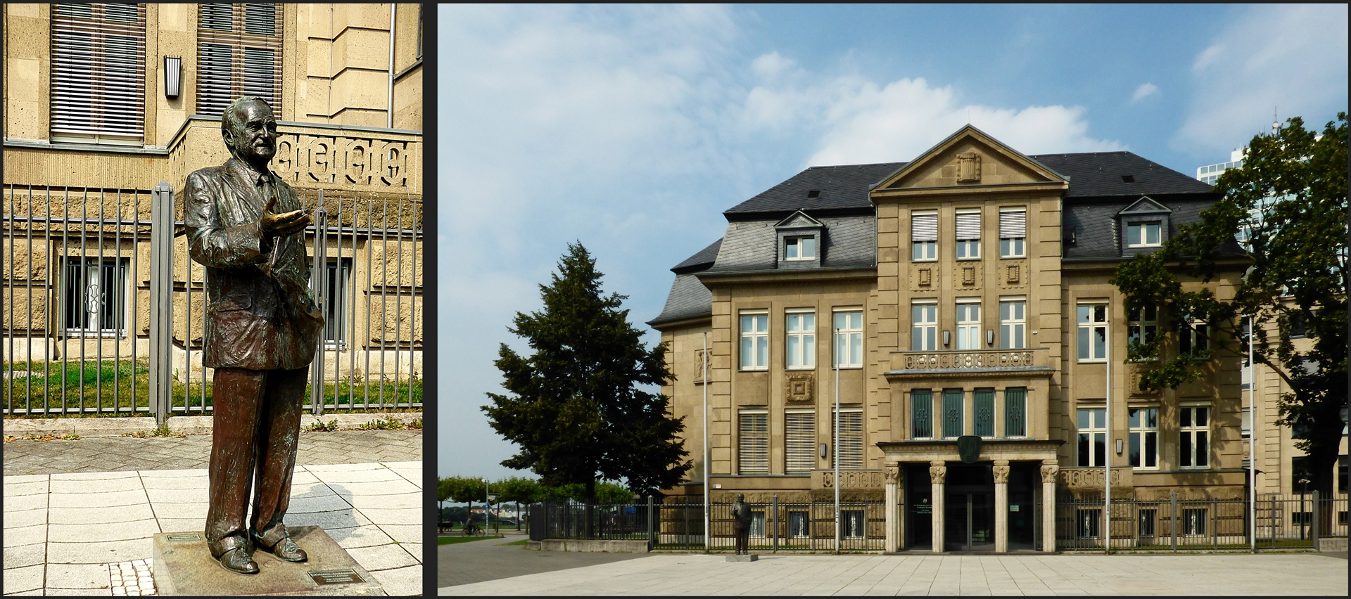 Johannes Rau und der Alte Landtag