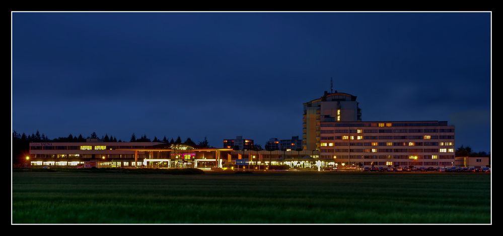 Johannesbad, Bad Füssing bei Nacht