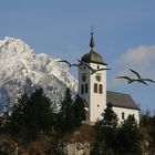 Johannesbergkapelle mit Traunstein